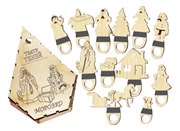 Театр теней набор фигур декораций для спектакля Морозко