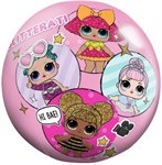 Мяч ПВХ кукла LOL разноцветный 23 см 1Toy Т15173