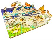 Под Большой Медведицей 3D деревянная развивающая доска рамка вкладыш Нескучные игры