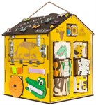 Бизиборд развивающая игрушка Бизидом Африка с музыкой и светом KidClever KCL-0004