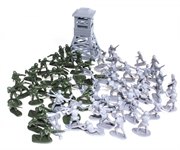 Солдатики Игровой набор Рота солдат 70 солдатиков БИПЛАНТ 12053