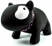 Подушка-игрушка декоративная Черный Бим Белый Глаз GEKOKO A008