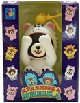 Мишка-дразнюка в костюме снежного барса интерактивная игрушка 1TOY Т14726