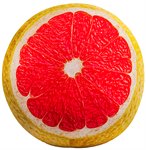 Детская декоративная подушка антистресс Грейпфрут GEKOKO AP06