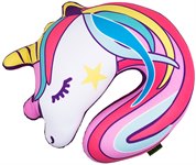 Дорожная подушка-подголовник антистресс Единорог GEKOKO B040