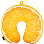 Дорожная подушка-подголовник антистресс Апельсин GEKOKO B043