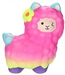 Сквиши М-м-мняшка игрушка-антистресс Лама 1Toy Т15863