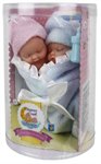 Пупсы близнецы в одеялке с бутылочкой 1Toy Т14150