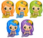Сквиши М-м-мняшка игрушка-антистресс Русалочка 1шт 1Toy Т15876