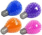 Жмяка с шариками Лампочка 7 см со светом Мелкие пакости 1Toy Т12452