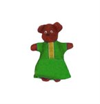 Домашний кукольный театр Шагающая кукла Медведь 10 см