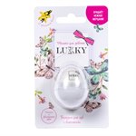 Детский бальзам с блёстками для губ Lucky яйцо Жемчужные переливы с ароматом ванили Только для девочек Детская косметика