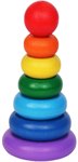 Деревянная пирамидка Семицветик Краснокамская игрушка ПИР-11
