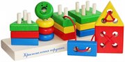 Геометрик Развивающая деревянная игрушка Краснокамская игрушка НСК-01
