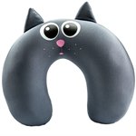Дорожная подушка-подголовник антистресс Кот Дымок GEKOKO B003