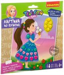 Девочка с шариком картина из пуговиц для малышей Творчество с Луки BONDIBON ВВ3557