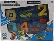 Набор Трансформеры Трансботы L ВДВ Ударный батальон боевой расчет 5 цифр, 5 знаков 1Toy Т16173