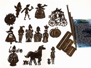 Золушка Театр теней набор фигур и декораций к спектаклю Крошки в окошке НФ-ЗОЛ-19