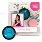 Детская пудра для волос Lucky цвет голубой Только для девочек Детская косметика