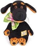 Собака Ваксон BABY с бантом мягкая игрушка Басик и компания 20 см BUDI BASA VB-005