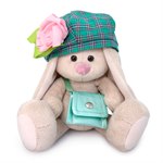 Зайка Ми в берете с сумочкой мягкая игрушка Басик и компания 15 см BUDI BASA SidX-313