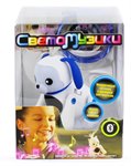 Светомузики Щенок интерактивная игрушка колонка 1Toy звук, свет, Bluetooth Т16307