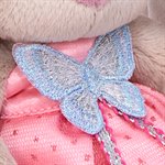 Зайка Ми в сарафане с бабочкой мягкая игрушка Басик и компания 15 см BUDI BASA SidX-314