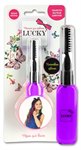 Детская тушь для волос Lucky цвет неоновый фиолетовый Только для девочек Детская косметика Т15394