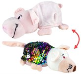 Вывернушка Блеск с пайетками плюшевая Свинья Крыса 16 см Символ года 2019-2020 1 Toy Т16579