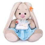 Зайка Ми с лебедем мягкая игрушка Басик и компания 15 см BUDI BASA SidX-312