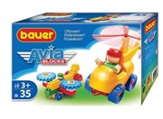 Bauer Пластмассовый конструктор серии AviaBlocks 35 деталей