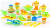 Набор детской посуды на 5 персон 50 предметов Полесье 67906
