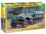 Немецкий бронетранспортер "Ханомаг" Sd.Kfz 251-1 AusFB Сборная модель масштаб 1/35 Звезда 3572