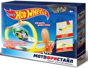 Мотофристайл Крутой Вираж трек для мотоциклов Hot Wheels Т16721