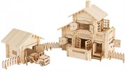 Деревянный конструктор Лесовичок Новый домик №5 300 элементов les 031