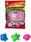 СЛАЙМФОРМЕР эластичный кинетический песок 1 формочка 150 гр в пакете 1TOY Т16542