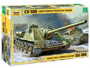 Советский истребитель танков СУ-100 Сборная модель масштаб 1/35 Звезда 3531
