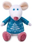 Крыса Сильвестр мягкая игрушка Басик и компания 17 см BUDI BASA Ms17-027