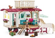 Фургон для тайных собраний членов клуба Игровой набор для конюшни Schleich 42415