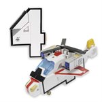 Цифра от 1 до 5 1 шт Трансботы Боевой расчет XL ВКС Робот Трансформер 1 Toy Т13534