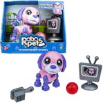 Озорной щенок Robo Pets розово-фиолетовый с аксессуарами Т16936