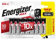 Батарейкb Energizer MAX LR6 BL12 тип AA 12 шт