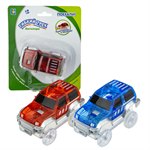 Кроссовер Гибкий трек со светом 1 шт. Автопарк 1Toy Т16667