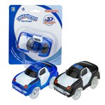 Патрульная машина Гибкий трек со светом 1 шт. Автопарк Toy Т16668
