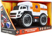 Машинка Грузовик чрезвычайных ситуаций фрикционная 20 см Экстренные службы 1TOY Т16946
