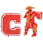 Лингво Зоо трансбот Зообот английская буква C Паразауролоф 1Toy