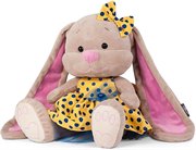 Зайка Лин в желтом платье мягкая игрушка 25 см в подарочной упаковке Jack&Lin