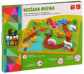 Веселая ферма бусины для нанизывания Bondibon ВВ1109-1