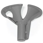 Розетка универсальная для крепления воздушного шарика 100 шт. цвет серый