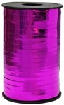 Лента для воздушных шариков металлизированная 0,5 см х 250 м цвет Фуше